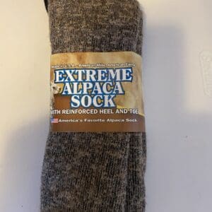 A package of socks that are on the floor.